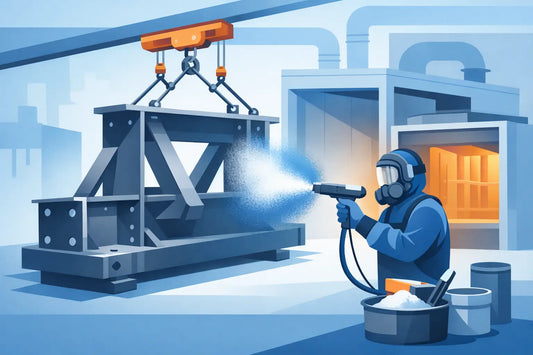 Can Large Weldments Be Powder Coated Well?