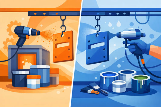 Powder Coating vs Wet Paint