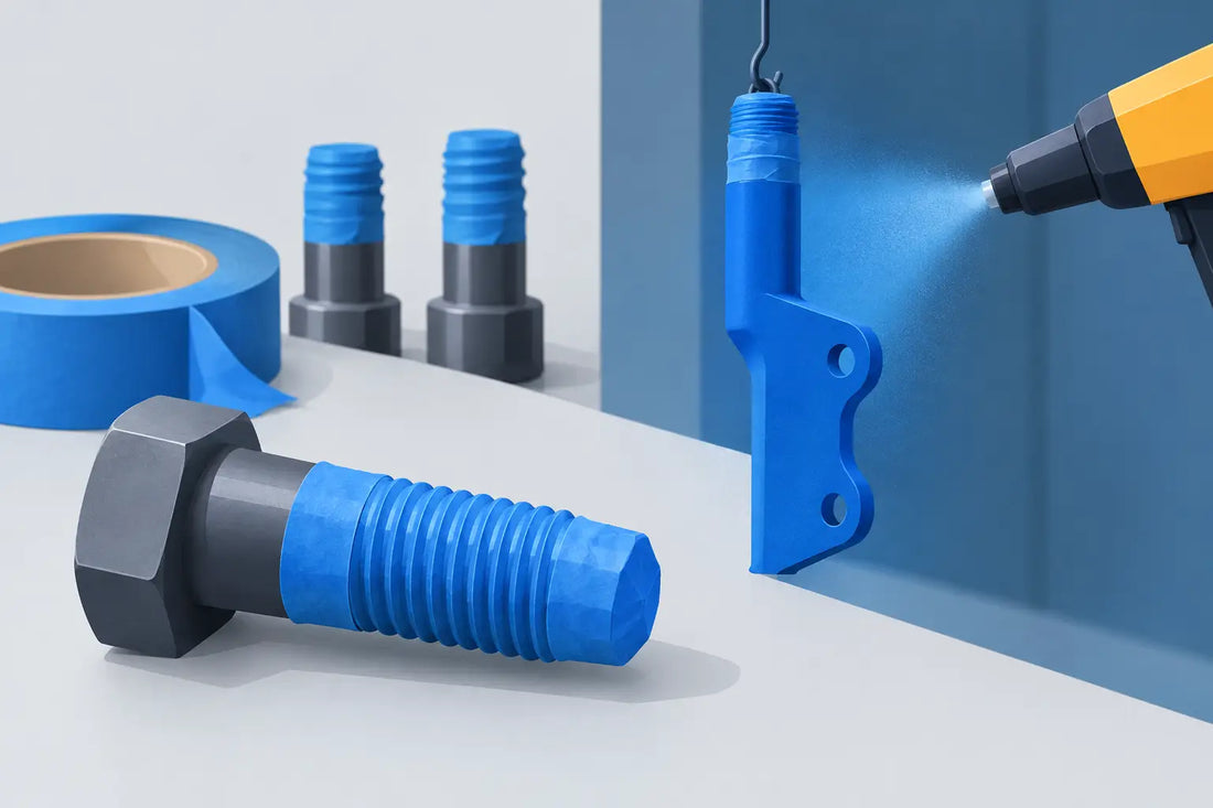 How to Mask Threads Before Powder Coating