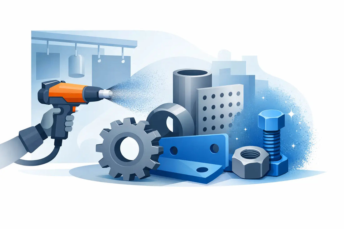 Powder Coating Benefits for Industrial Parts