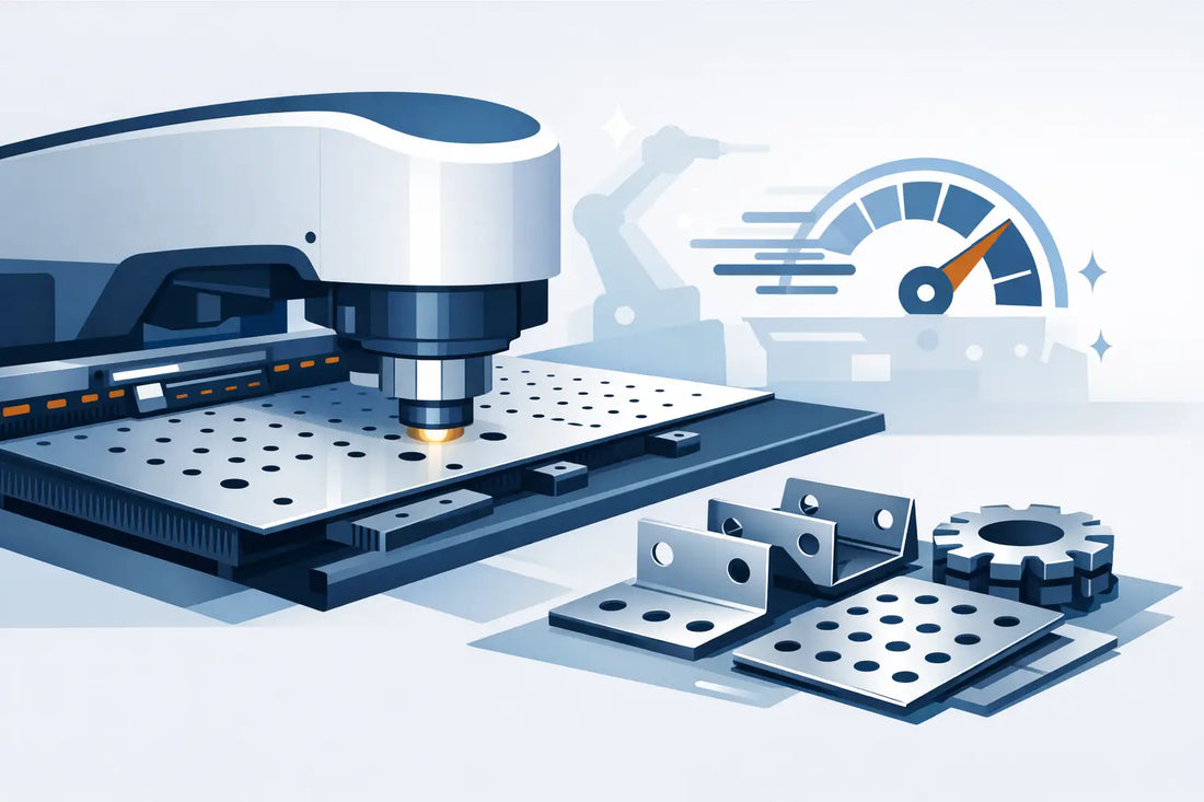 Turret Punching Services for Fast Metal Parts