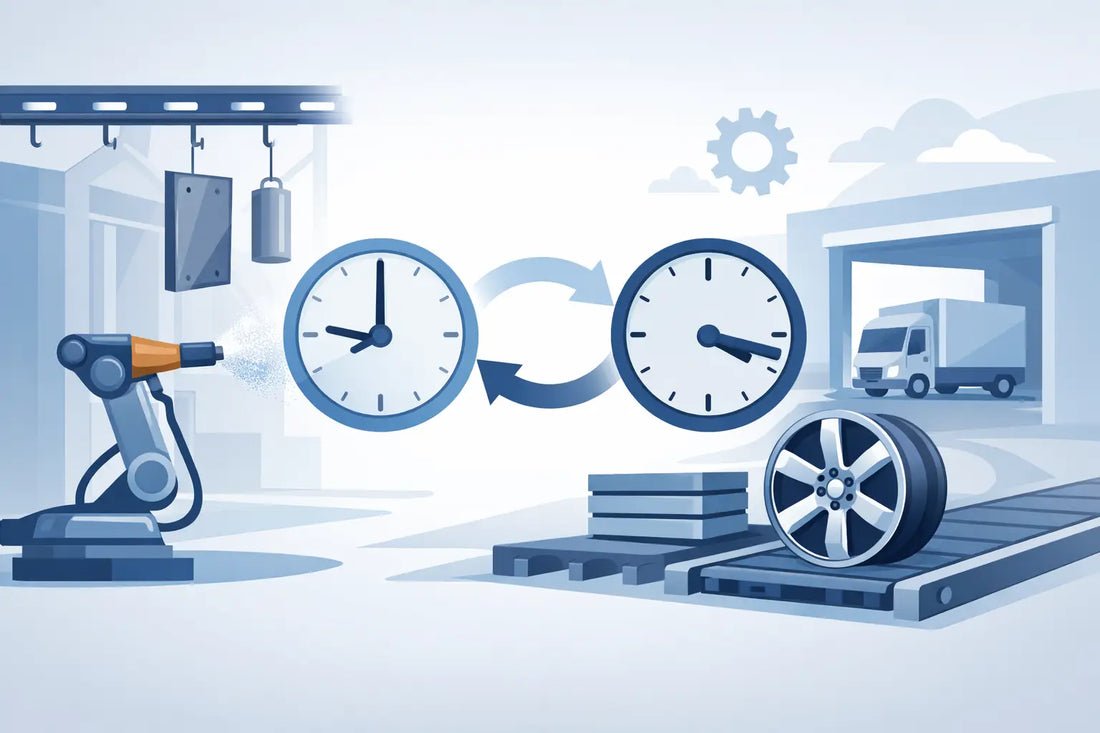 What Determines Powder Coating Turnaround Time?