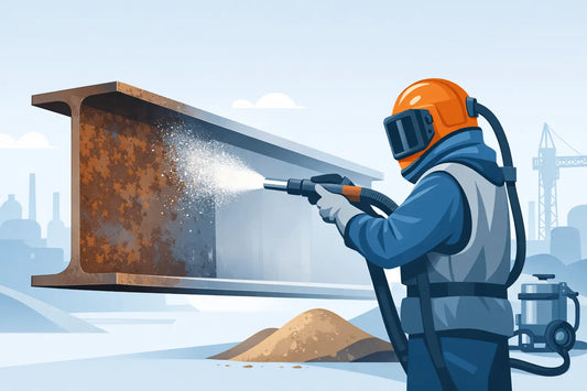 Sandblasting Rust Removal for Steel
