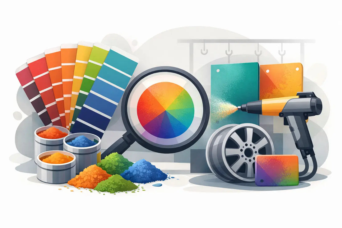 Custom Color Matching Powder Coating