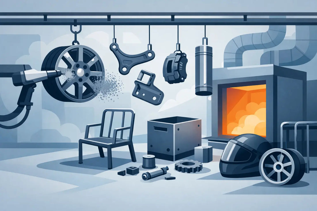 What Parts Can Be Powder Coated? A Shop Guide